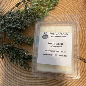 White birch soy wax melts